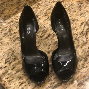 Aldo peep toe heels